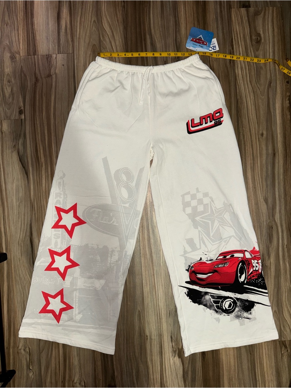 Lightning McQueen Baggy Style Pants - Women’s Sizing NWT